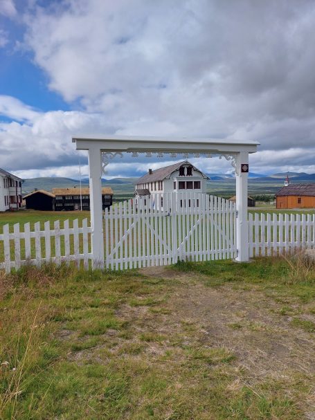 de oude boerderij op hoogvlakte